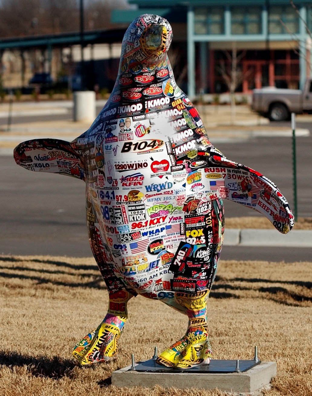 Tulsa Zoo's Penguins on Parade